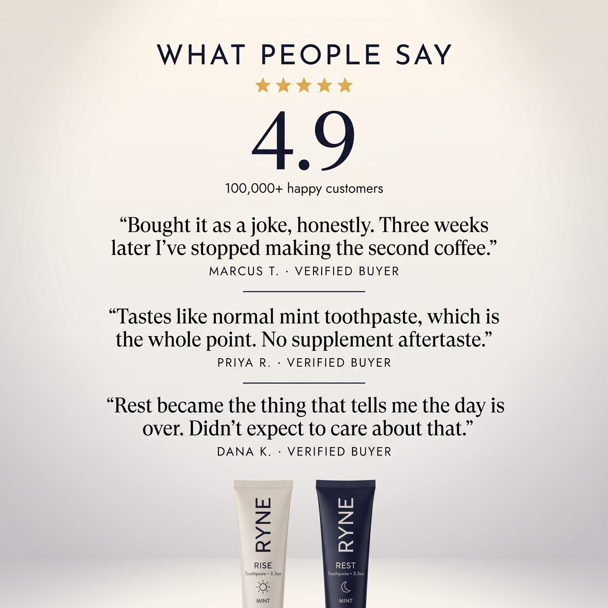 Ryne Rise Toothpaste